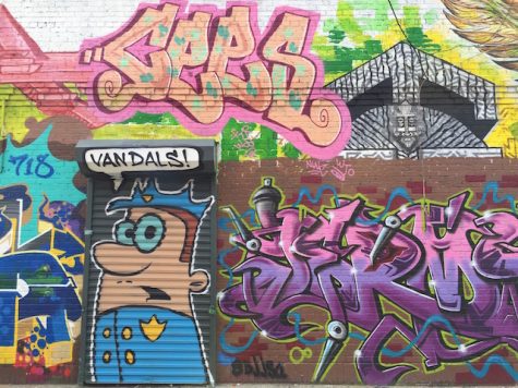 Artistic Value Questioned with Practice of Graffiti
