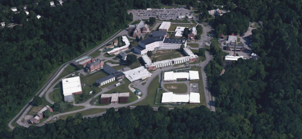 Bedford Hills Correctional Facility in Bedford, New York (Google Earth)
