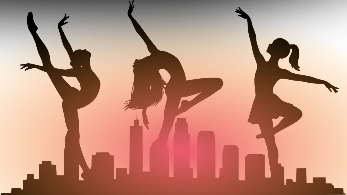 NYC dancers Illustration